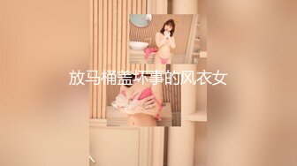 放马桶盖坏事的风衣女